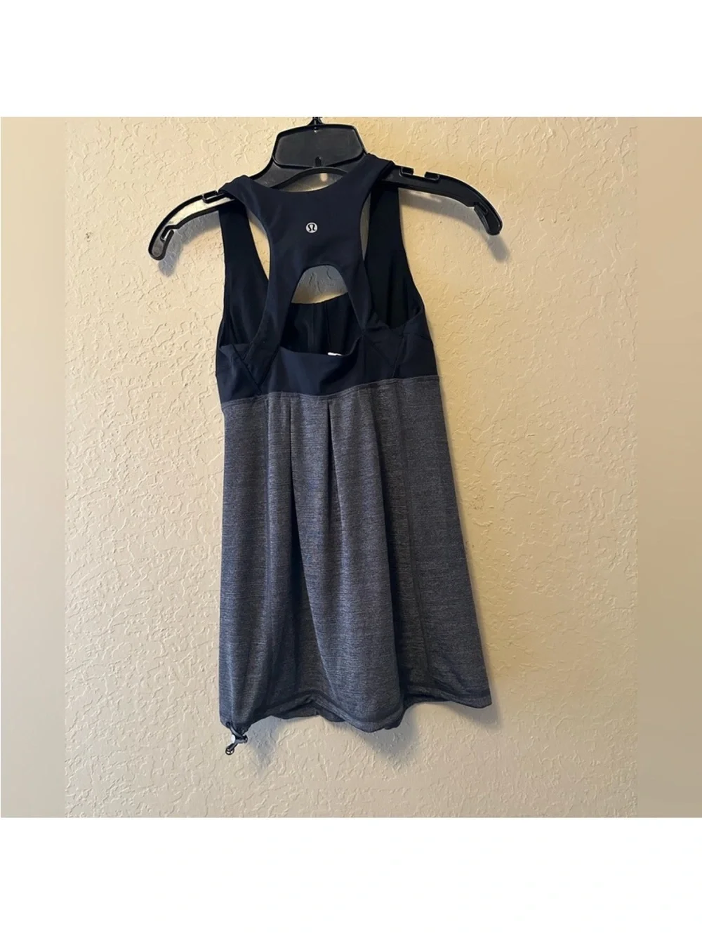Lululemon Power Technique Tank Top Size 4 Racerback Built In Shelf Bra Yoga Tag